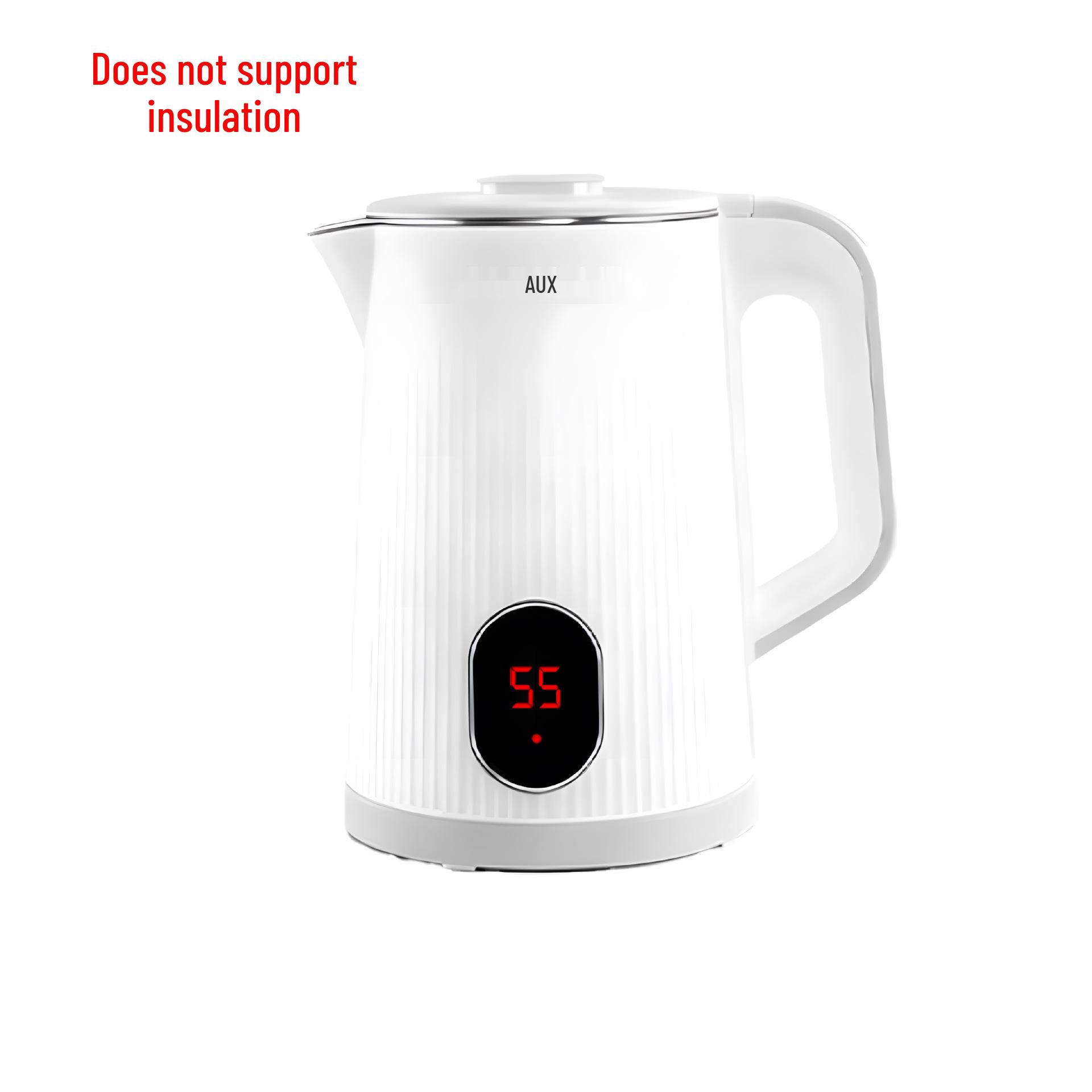 Dual-Layer Anti-Scald Electric Kettle with Auto Power-Off for Hotel Use AUX Electric Kettle
Dual-Layer Anti-Scald Electric Kettle with Auto Power-Off for Hotel Use AUX Electric Kettle