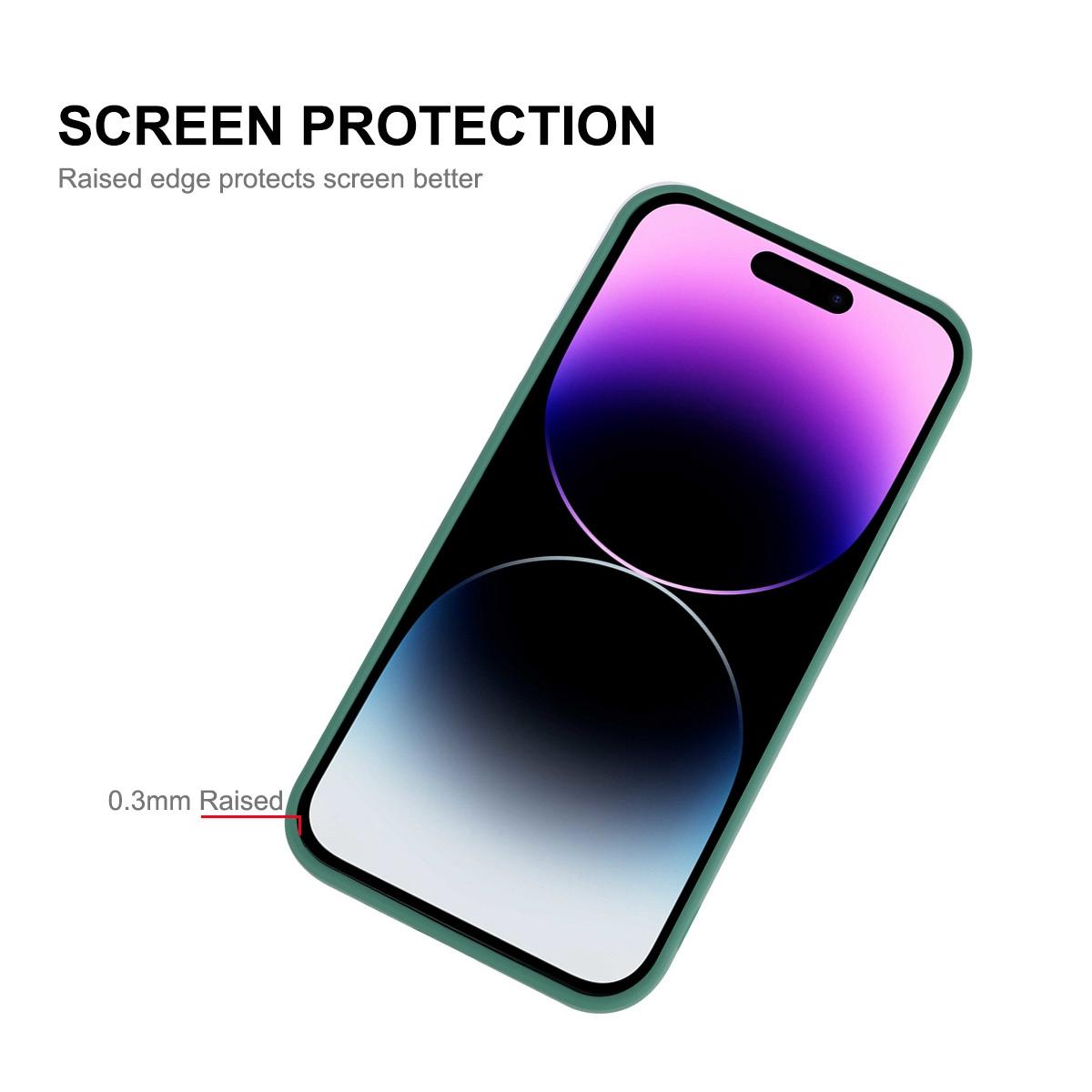 ENKAY HAT PRINCE For iPhone 14 Pro Liquid Silicone Flexible Anti-drop Case Solid Color Camera Lens Precise Cutout Phone Cover Black
ENKAY HAT PRINCE For iPhone 14 Pro Liquid Silicone Flexible Anti-drop Case Solid Color Camera Lens Precise Cutout Phone Cover Black