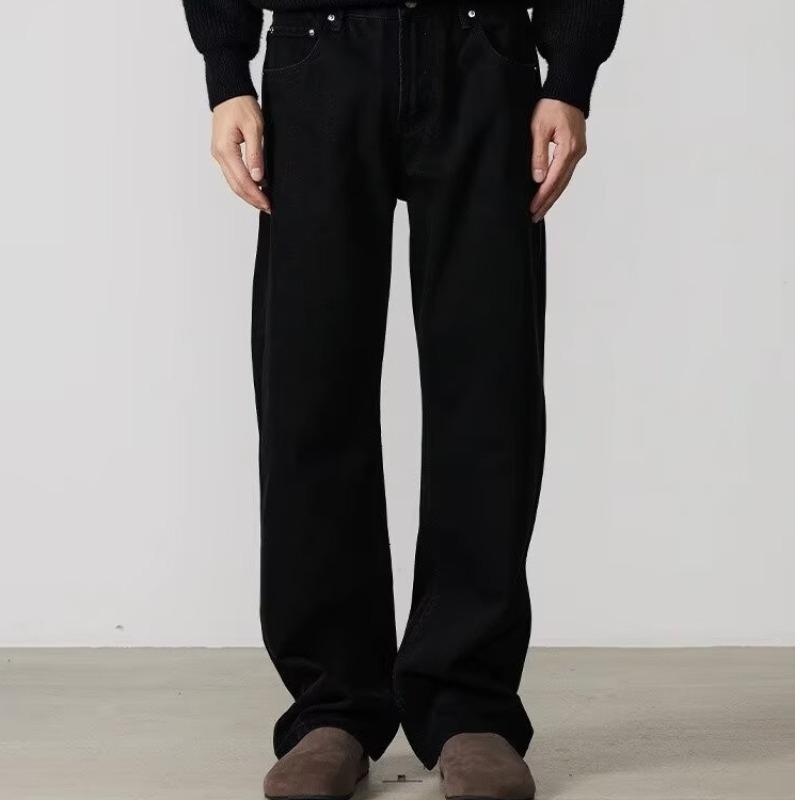Men s Black Straight-Leg Jeans - Simple, Loose Fit, High Street Style for Spring & Autumn 2025 S чёрный
Men s Black Straight-Leg Jeans - Simple, Loose Fit, High Street Style for Spring & Autumn 2025 S чёрный