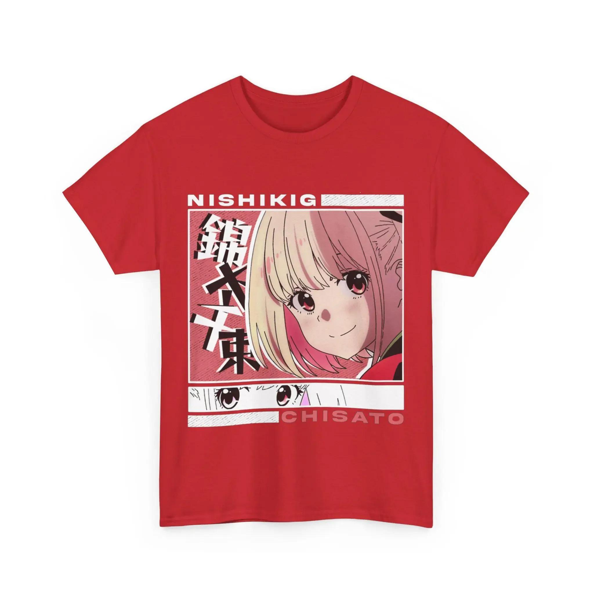 Lycoris Recoil Nishikigi Chisato Anime Poster Graphic T-Shirt Manga Aesthetic Black Unisex Otaku Casual Streetwear T-shirt XXXL
Lycoris Recoil Nishikigi Chisato Anime Poster Graphic T-Shirt Manga Aesthetic Black Unisex Otaku Casual Streetwear T-shirt XXXL