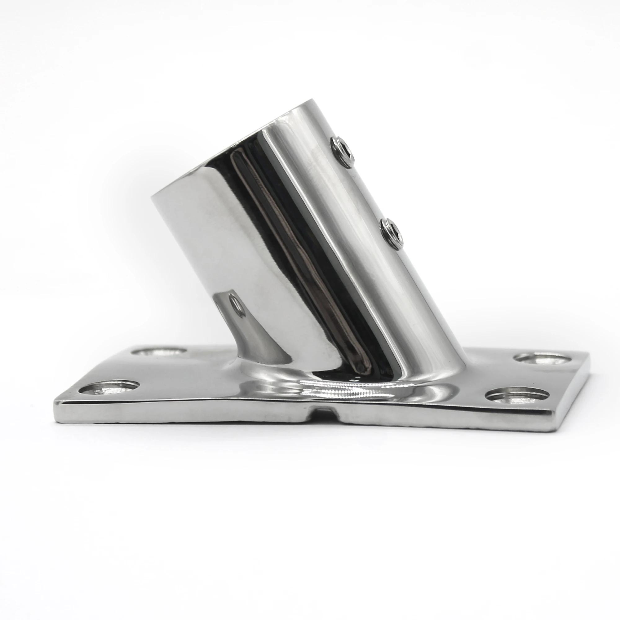 Надувная лодка, морской катер, поручень, фитинг-45 градусов, 7/8, прямоугольное основание-морская 316, детали для лодок, аксессуары белый
Надувная лодка, морской катер, поручень, фитинг-45 градусов, 7/8, прямоугольное основание-морская 316, детали для лодок, аксессуары белый