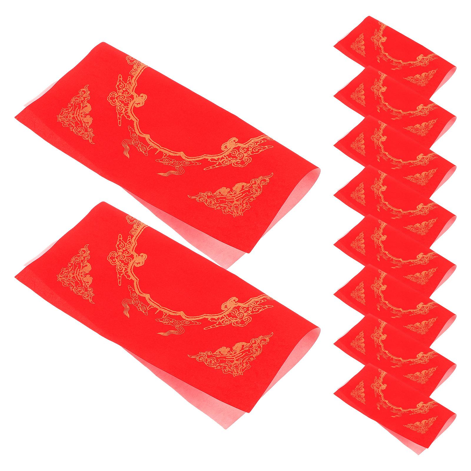 20 Sheets Traditional Chinese Couplet Scrolls Red Xuan Paper for Hanging New Year Decorations Festive Atmosphere Cultural Art China Mainland
20 Sheets Traditional Chinese Couplet Scrolls Red Xuan Paper for Hanging New Year Decorations Festive Atmosphere Cultural Art China Mainland