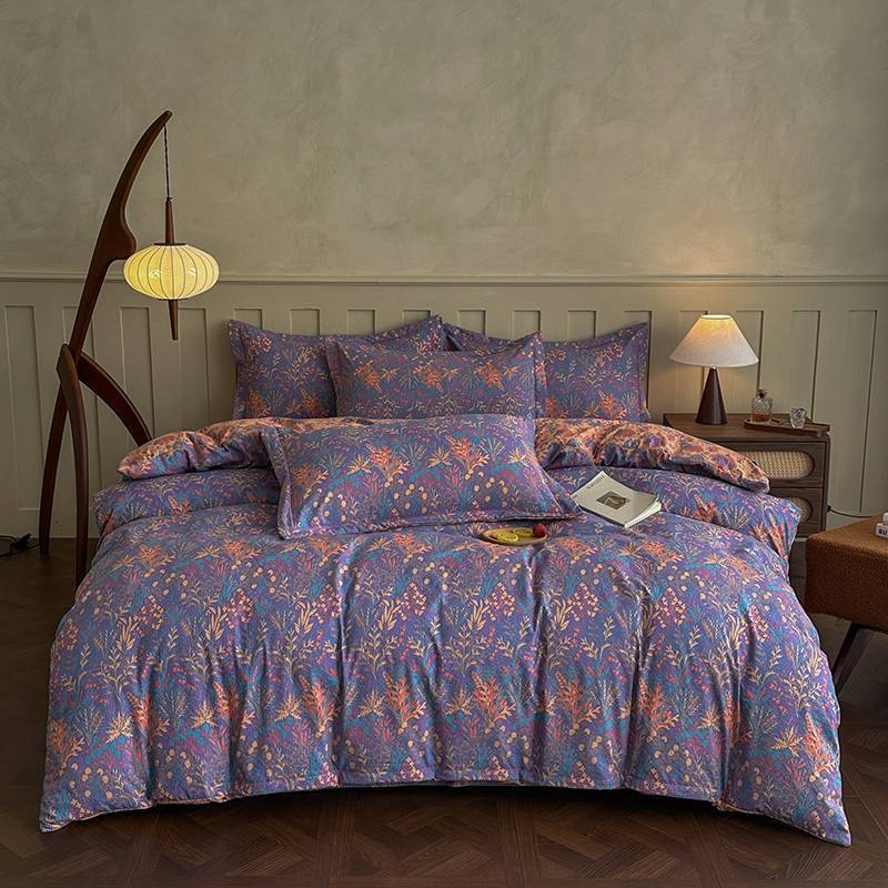 New household four-season available skin-friendly printing washable double-layer yarn jacquard bed sheet four-piece set 1.2m sheet 3pcs
New household four-season available skin-friendly printing washable double-layer yarn jacquard bed sheet four-piece set 1.2m sheet 3pcs