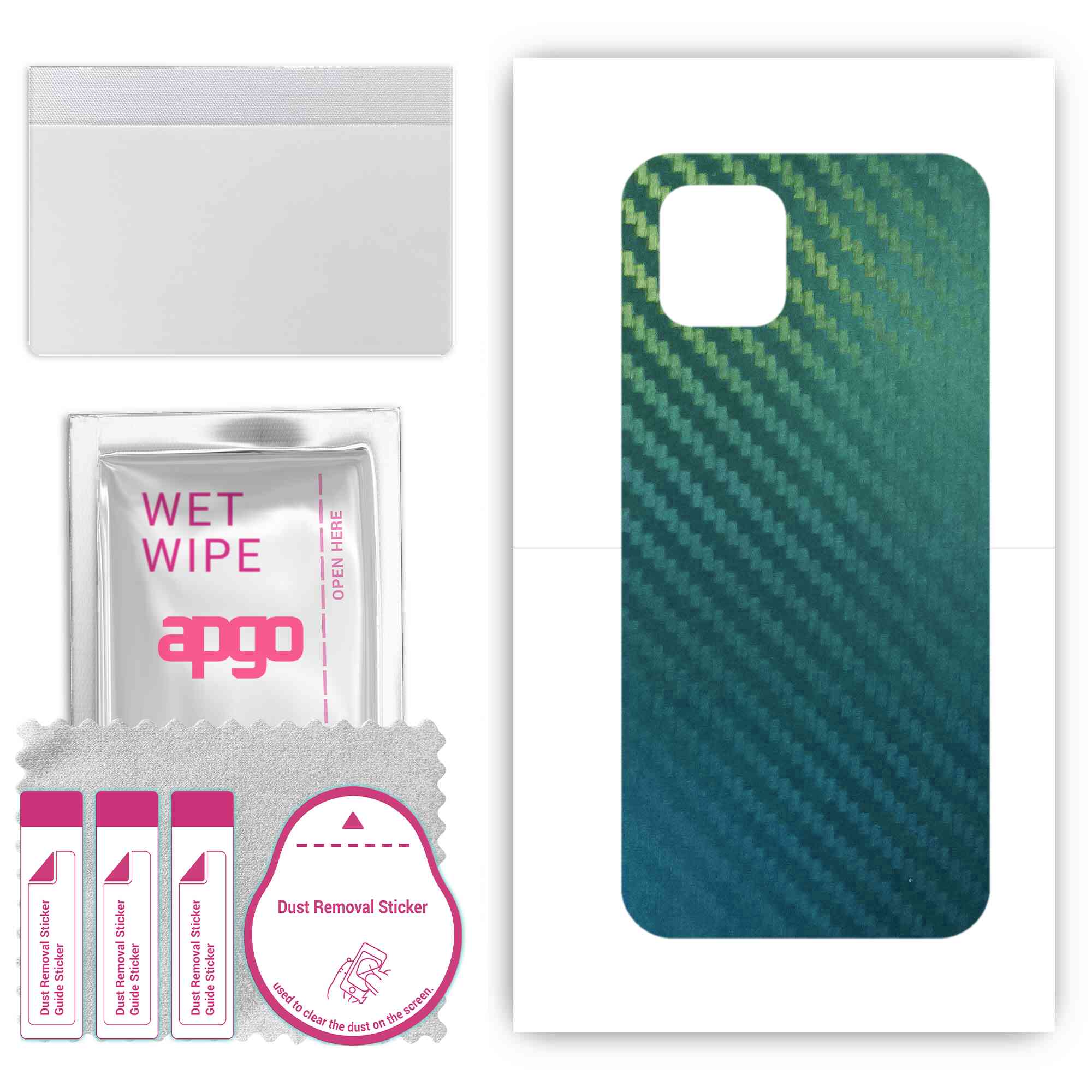apgo Protective Skin Sticker for the back compatible with Samsung Galaxy A03, Wrap Film, Foil, Vinyl - Pattern Carbon Chameleon CAKA1
apgo Protective Skin Sticker for the back compatible with Samsung Galaxy A03, Wrap Film, Foil, Vinyl - Pattern Carbon Chameleon CAKA1