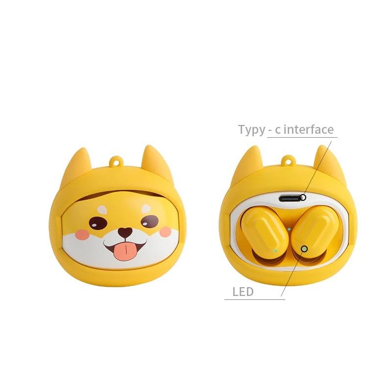 Новые мультяшные милые спортивные игровые наушники с шумоподавлением, беспроводные Bluetooth 5,0, умные сенсорные наушники со шнурком 
Новые мультяшные милые спортивные игровые наушники с шумоподавлением, беспроводные Bluetooth 5,0, умные сенсорные наушники со шнурком