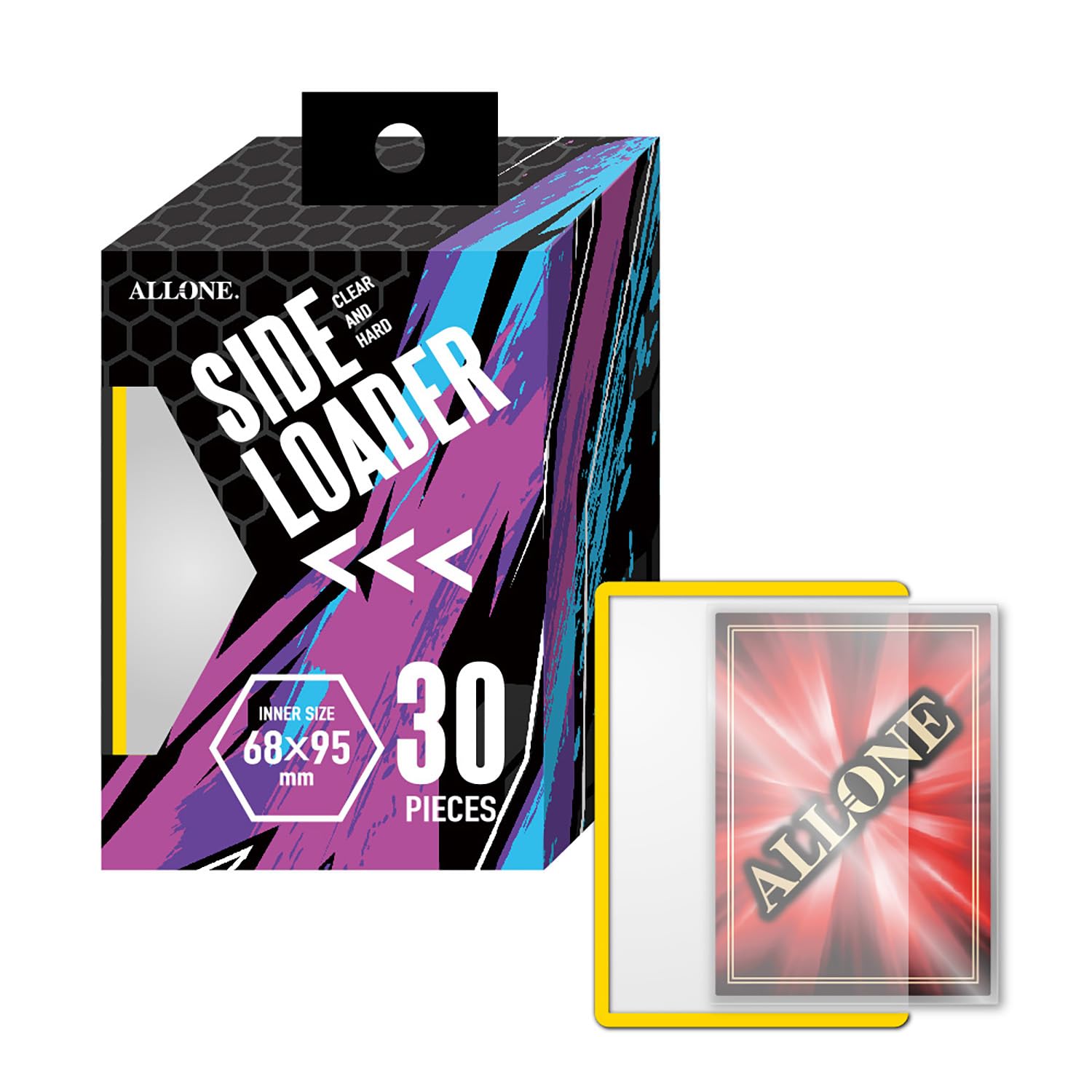 Allone Side Loader 30 Sheets Yellow 70 x 100mm Card Sleeve Protects and Storage from Scratches and Dirt Also Can Be Used to Mail Trading and Flea
Allone Side Loader 30 Sheets Yellow 70 x 100mm Card Sleeve Protects and Storage from Scratches and Dirt Also Can Be Used to Mail Trading and Flea