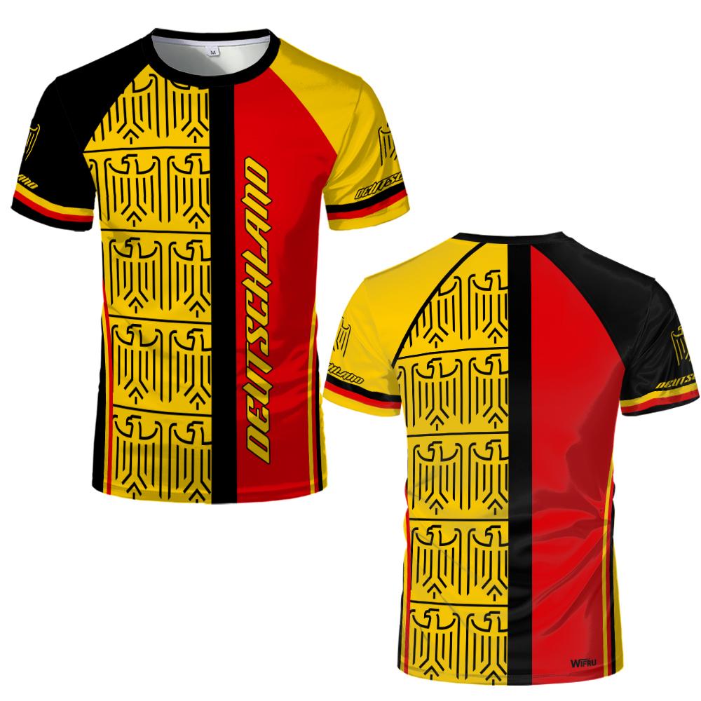 New German Flag 3D Print T-Shirt 2026 Summer Outdoor Sports Breathable Quick-Drying Jersey Men s Women s Soccer Training Apparel 4XL
New German Flag 3D Print T-Shirt 2026 Summer Outdoor Sports Breathable Quick-Drying Jersey Men s Women s Soccer Training Apparel 4XL