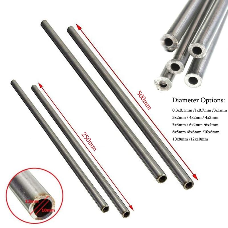 1-10PCS 250/500mm Length 304 Seamless Stainless Steel Capillary Tube 0.3-8 mm * 0.1-12mm 2x1.6x250mm 5pcs
1-10PCS 250/500mm Length 304 Seamless Stainless Steel Capillary Tube 0.3-8 mm * 0.1-12mm 2x1.6x250mm 5pcs