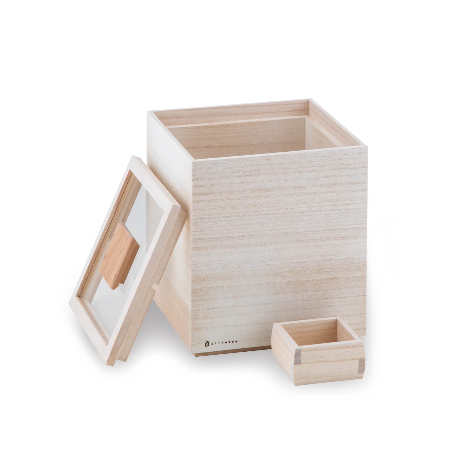 Masuda Kiribako Store Банка для риса Paulownia с чашкой для риса Хранение риса Paulownia в коричневом мультизерновом сухом консерванте для влажности (5кг)
Masuda Kiribako Store Банка для риса Paulownia с чашкой для риса Хранение риса Paulownia в коричневом мультизерновом сухом консерванте для влажности (5кг)