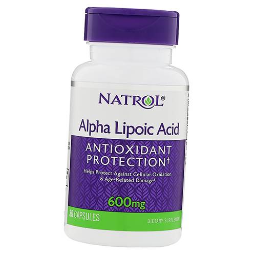 Alpha Lipoic Acid, Antioxidant Support, Alpha Lipoic Acid 600, Natrol 30caps (70358002) 30caps
Alpha Lipoic Acid, Antioxidant Support, Alpha Lipoic Acid 600, Natrol 30caps (70358002) 30caps
