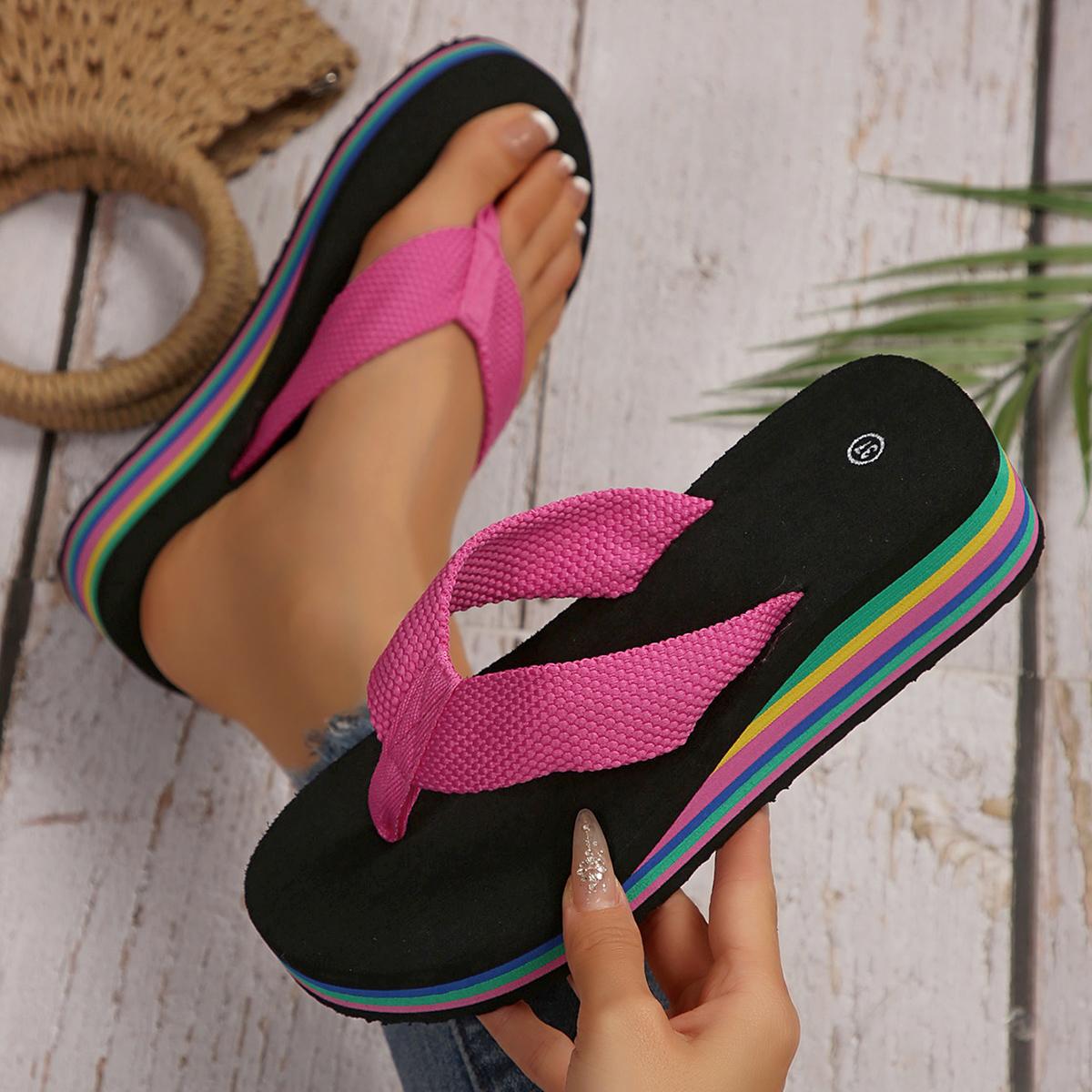 Women Trend 2025 New Platform Sandals Outdoor Flip Flops Beach Designer Shoes Women Comfortable Slip on Slippers Slides Women 36
Women Trend 2025 New Platform Sandals Outdoor Flip Flops Beach Designer Shoes Women Comfortable Slip on Slippers Slides Women 36