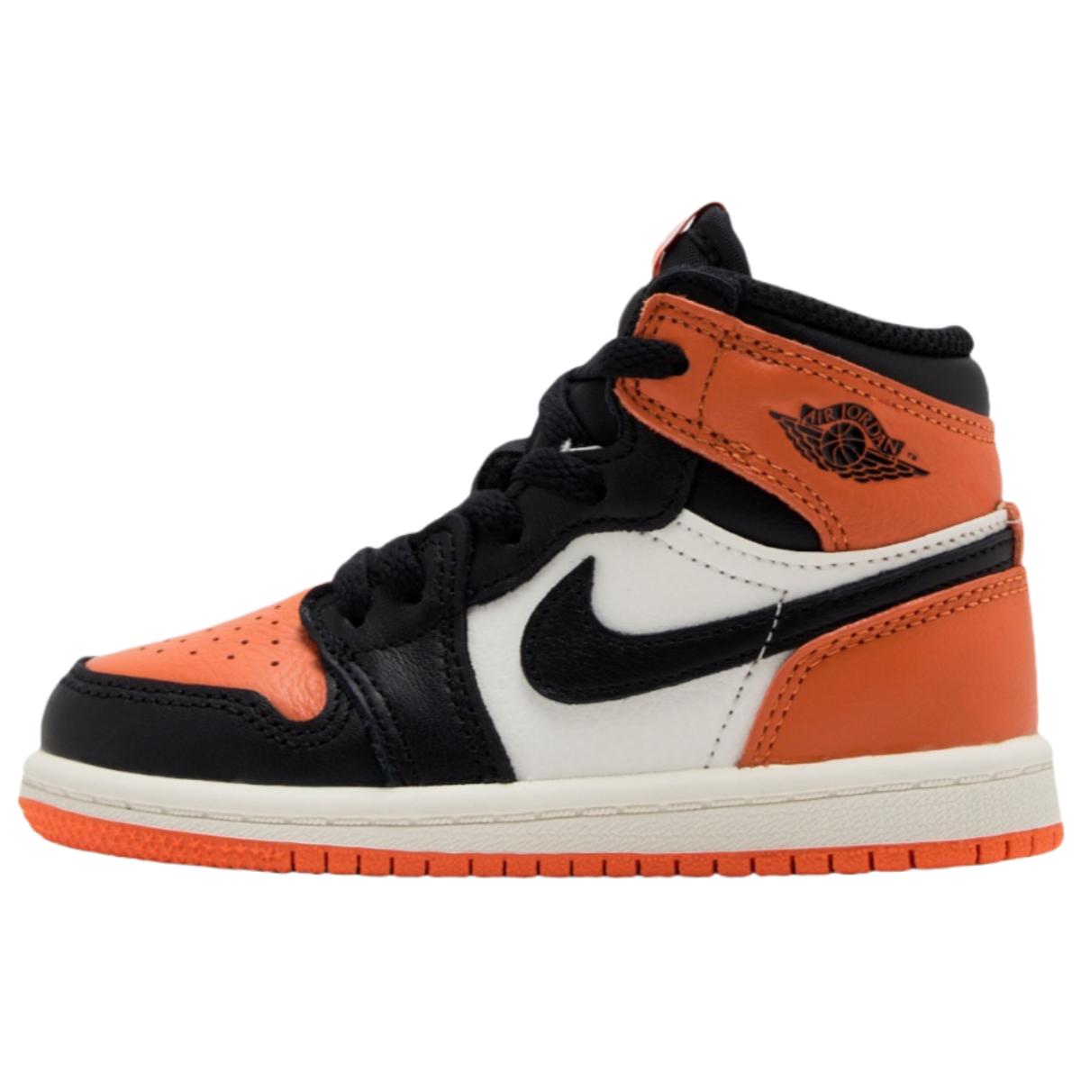Air Jordan 1 Retro High OG TD Shattered Backboard 2025 Детские кроссовки Оранжевый Черный Парусный FD1413-008 26
Air Jordan 1 Retro High OG TD Shattered Backboard 2025 Детские кроссовки Оранжевый Черный Парусный FD1413-008 26