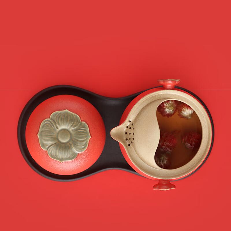 Wanqiantang High-End Portable Ceramic Tea Set
Wanqiantang High-End Portable Ceramic Tea Set