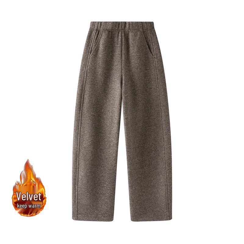 Women s High-Waist Australian Wool Slimming Pants - Narrow Straight Cut, Plush, Warm, Petite Fit 27 (M) for 100-110 jin
Women s High-Waist Australian Wool Slimming Pants - Narrow Straight Cut, Plush, Warm, Petite Fit 27 (M) for 100-110 jin