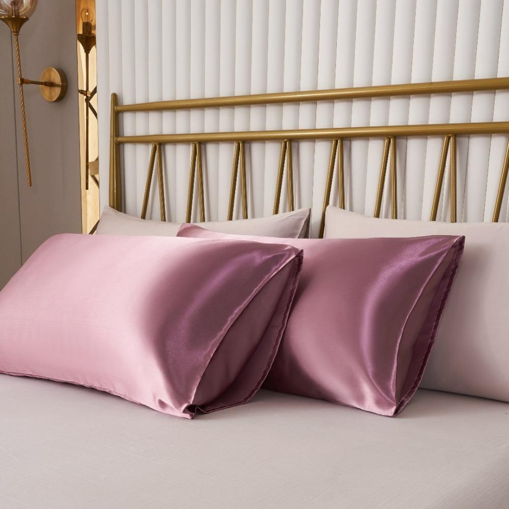 2pcs Breathable Silk Satin Pillowcase 20 x 36 Pillow Cases Soft Silky Pillow Cover Hair Skin Standard 20 x 26 in темно-рожевого кольору
2pcs Breathable Silk Satin Pillowcase 20 x 36 Pillow Cases Soft Silky Pillow Cover Hair Skin Standard 20 x 26 in темно-рожевого кольору