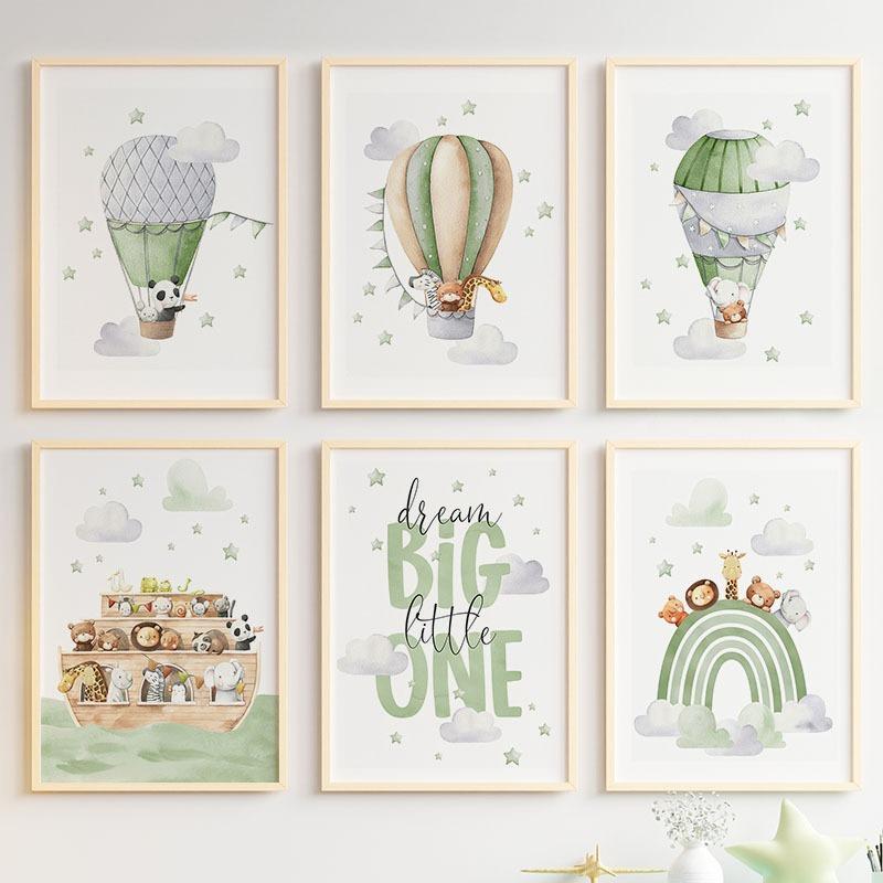 Balloon Lion Tiger Giraffe Rainbow Ship Nursery Wall Art Canvas Painting Nordic Posters And Prints Pictures Baby Kids Room Decor 21cm×30cm NoFrame
Balloon Lion Tiger Giraffe Rainbow Ship Nursery Wall Art Canvas Painting Nordic Posters And Prints Pictures Baby Kids Room Decor 21cm×30cm NoFrame