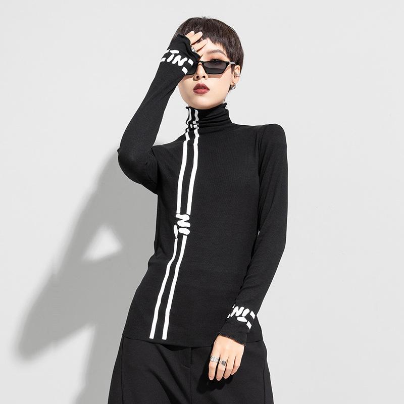 Хлопковый трикотажный повседневный топ с длинным рукавом, женская футболка для весны и осени XL
Хлопковый трикотажный повседневный топ с длинным рукавом, женская футболка для весны и осени XL