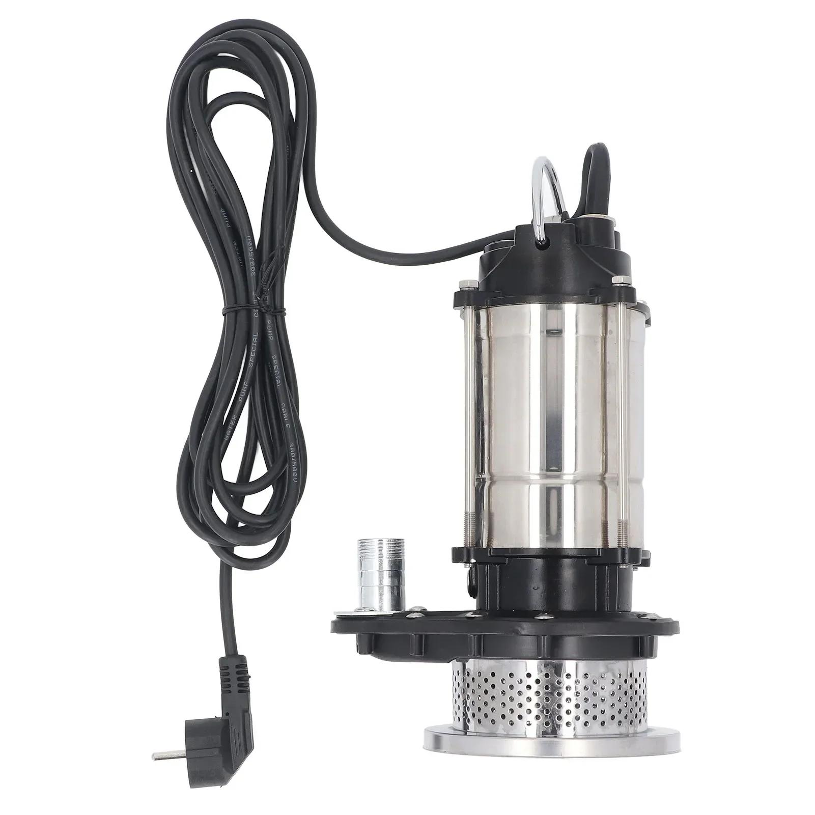 Stainless Steel Submersible Pump Electric Water Removal Transfer Stainless Steel Pump 1100W 20M 3meter³/h for Pool Pond Tools 4.5V&EU білий
Stainless Steel Submersible Pump Electric Water Removal Transfer Stainless Steel Pump 1100W 20M 3meter³/h for Pool Pond Tools 4.5V&EU білий