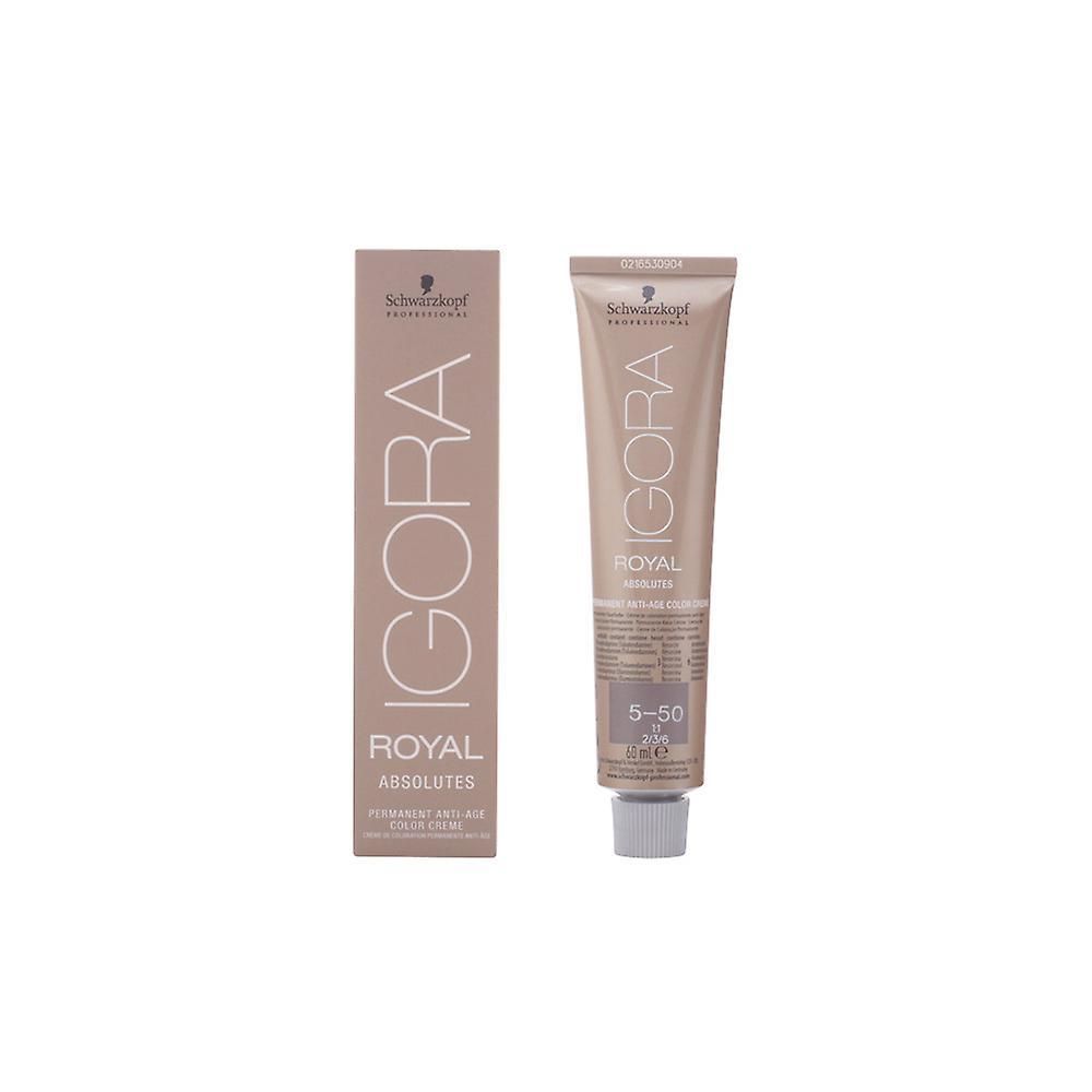 Schwarzkopf Igora Royal Absolutes 5-50 60ml
Schwarzkopf Igora Royal Absolutes 5-50 60ml