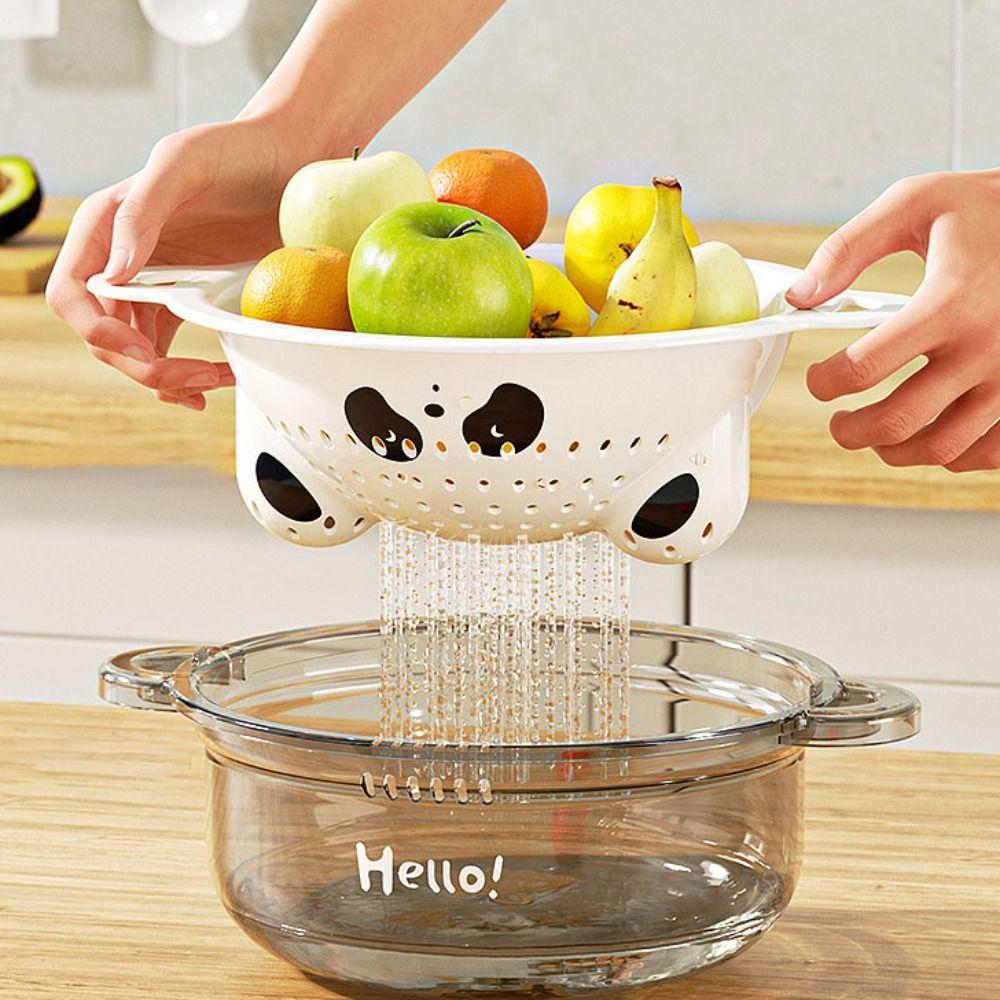 Binaural Handle Fruit Washing Basin Animal Pattern Filter Basket Refrigerator Fog
Binaural Handle Fruit Washing Basin Animal Pattern Filter Basket Refrigerator Fog