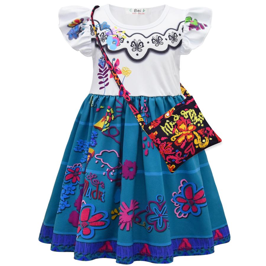 Magic Mansion Encanto Mirabelle Girls Dress - Flying Sleeve Dress 110
Magic Mansion Encanto Mirabelle Girls Dress - Flying Sleeve Dress 110