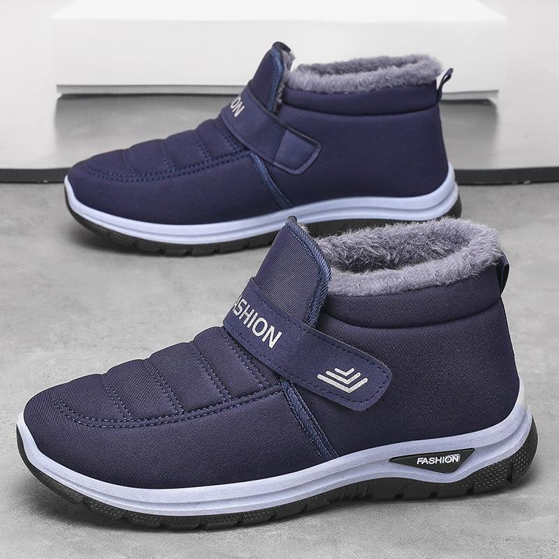 Men Winter Warm Snow Boots Casual Lightweight Anti Slip Faux Fur Lined Ankle Booties Waterproof Comfortable Short Boots Outdoor Walking Shoes 42 синій
Men Winter Warm Snow Boots Casual Lightweight Anti Slip Faux Fur Lined Ankle Booties Waterproof Comfortable Short Boots Outdoor Walking Shoes 42 синій