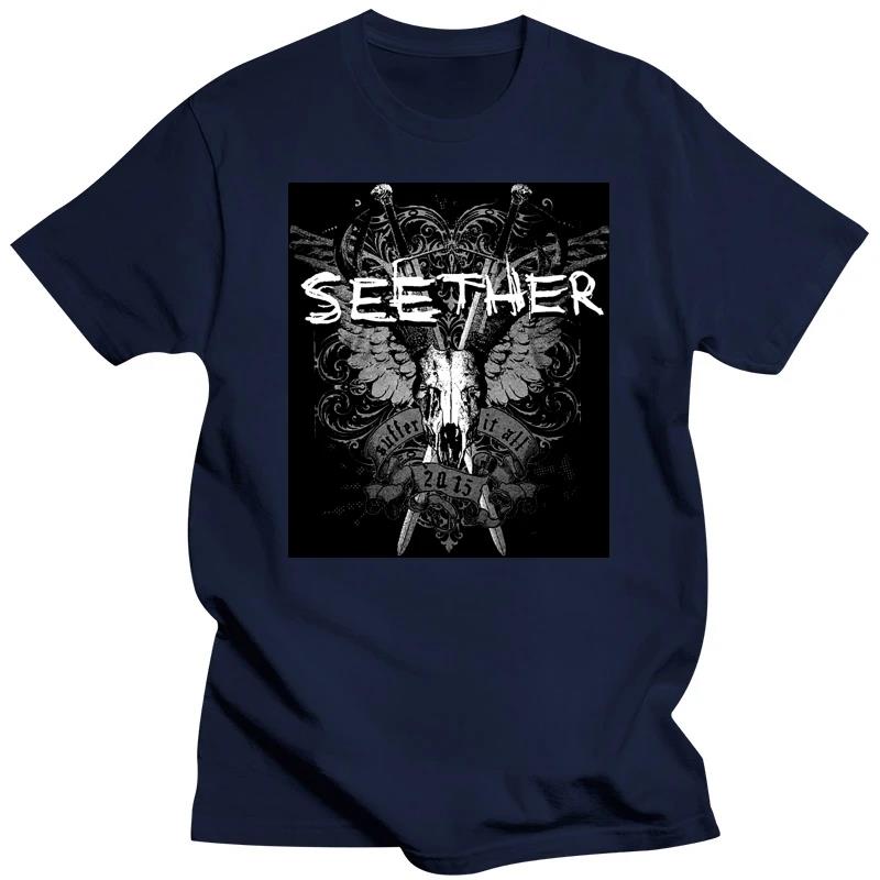 Heavy Metal Seether T Shirt Women Unisex Rock Band Casual Short Sleeve Fashion Streetwear Plus Size T Shirt Unisex 4XL
Heavy Metal Seether T Shirt Women Unisex Rock Band Casual Short Sleeve Fashion Streetwear Plus Size T Shirt Unisex 4XL