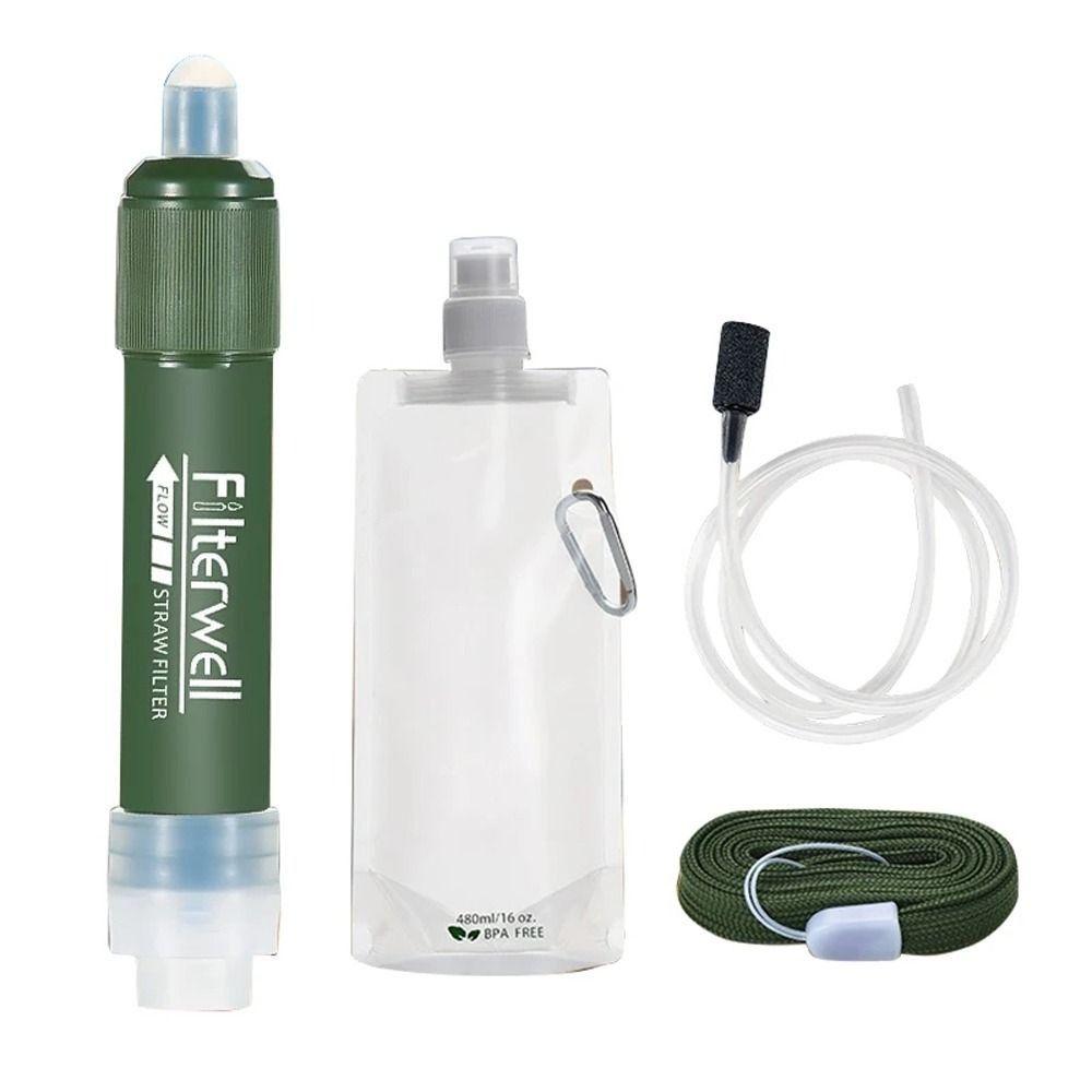 1 Set Direct Drinking Purification Water Filter TUP Individual Water Purifier Emergency зелений
1 Set Direct Drinking Purification Water Filter TUP Individual Water Purifier Emergency зелений