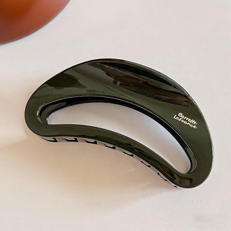 Korean New Semi-Circle Solid Color Large Hair Clip High-Quality Vintage Versatile Shark Clip Hair Accessory
Korean New Semi-Circle Solid Color Large Hair Clip High-Quality Vintage Versatile Shark Clip Hair Accessory