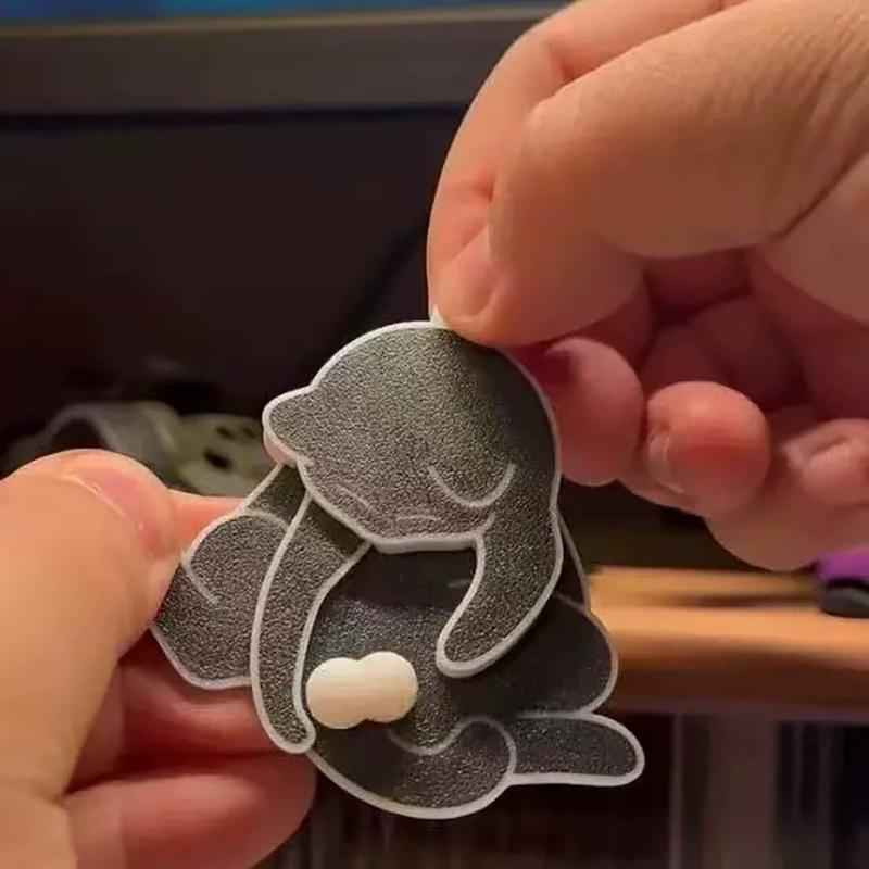 WTEMPO Cute Funny Cat Shaped Keychains Cat s Testicles Are Designed To Rotate Creative Keychain Schoolbag Pendants Special Gifts Novelty Keychains 2pcs
WTEMPO Cute Funny Cat Shaped Keychains Cat s Testicles Are Designed To Rotate Creative Keychain Schoolbag Pendants Special Gifts Novelty Keychains 2pcs