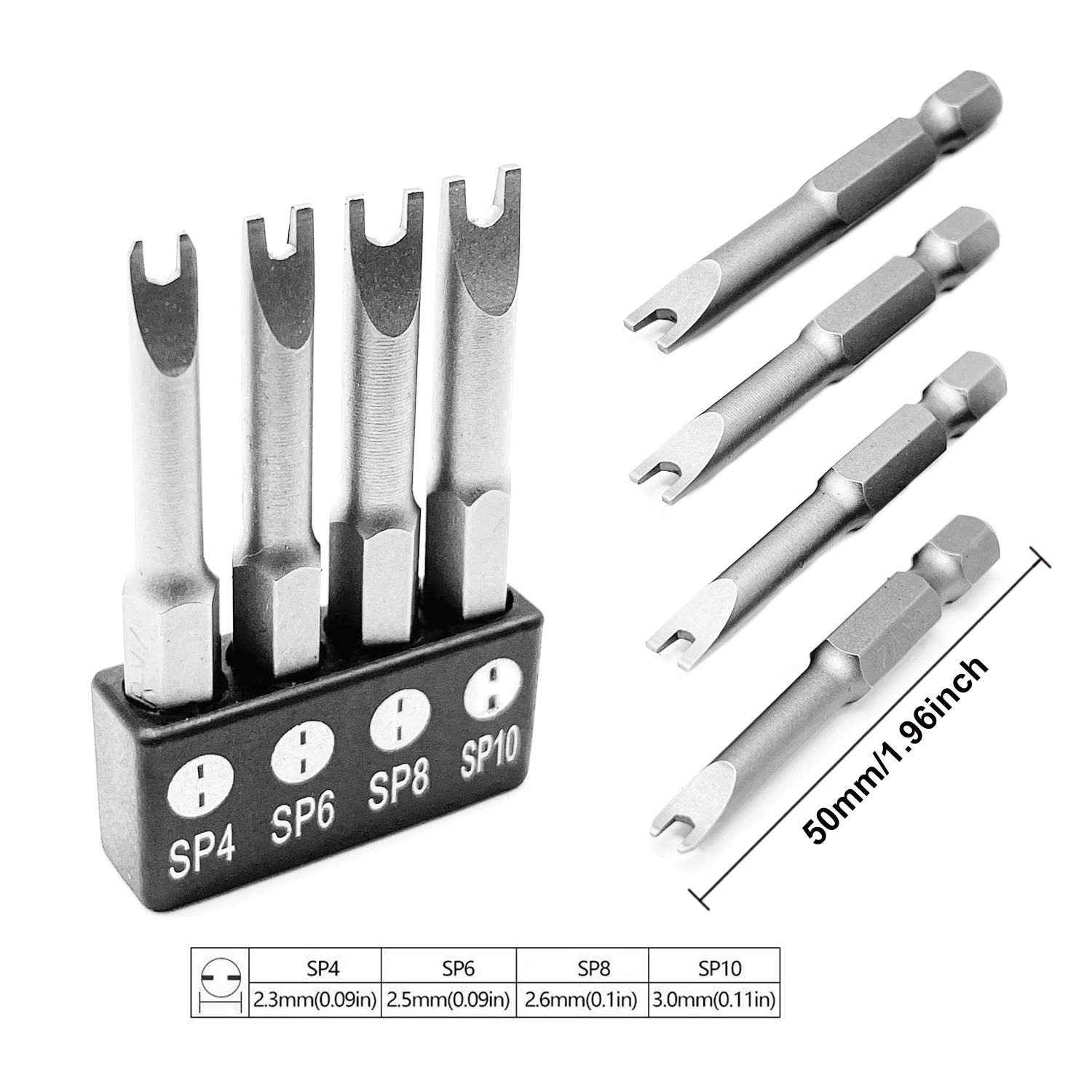Precision Y-shaped, U-shaped, triangular screwdriver bits 1/4 inch internal three-point Phillips screwdriver bits with safety tips for electric drills Screw Bit U Shape
Precision Y-shaped, U-shaped, triangular screwdriver bits 1/4 inch internal three-point Phillips screwdriver bits with safety tips for electric drills Screw Bit U Shape