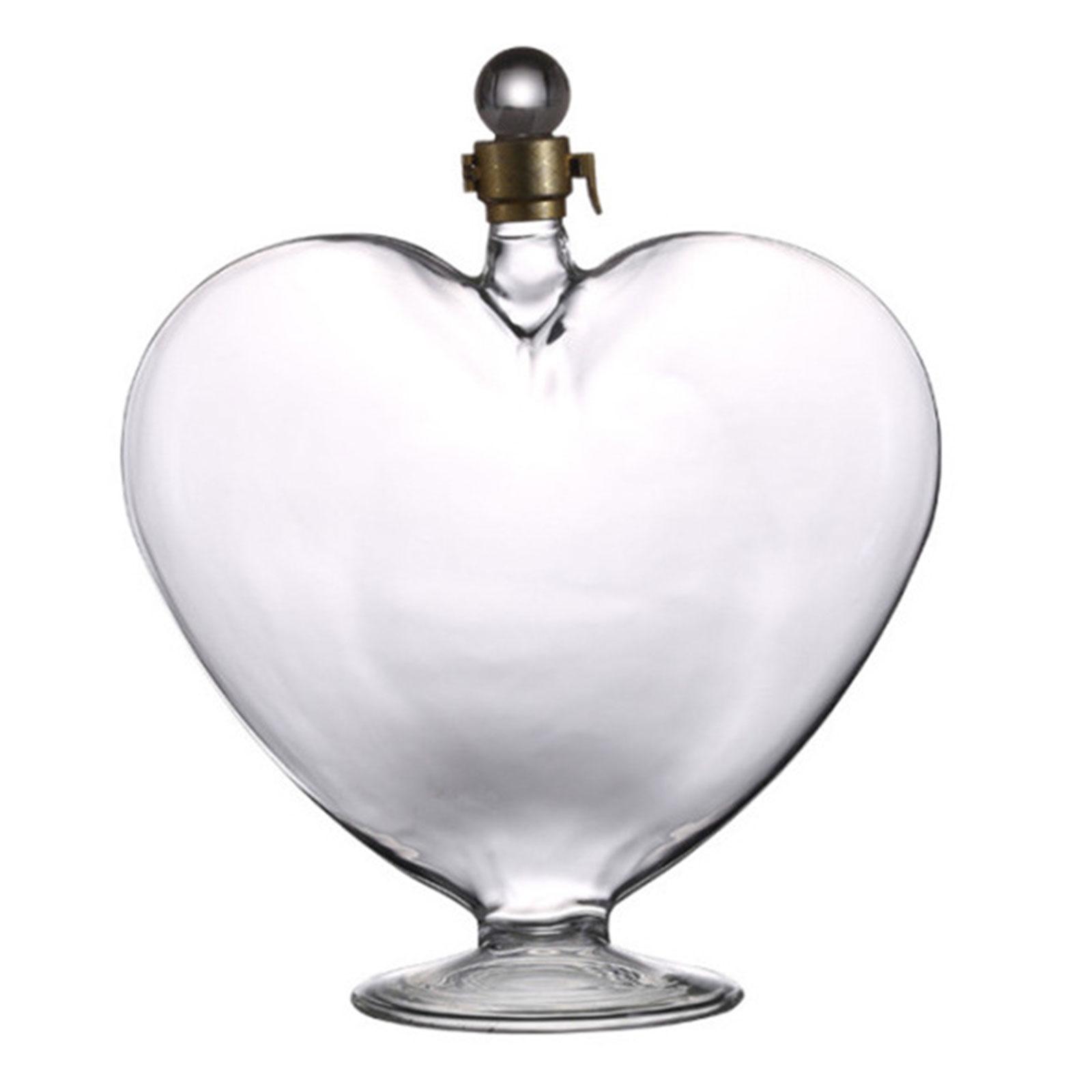 Artistic Hollow Heart Glass Decanter For Wine And Scotches With Smoothly Finish Wine Dispenser Glassware for Home Bar
Artistic Hollow Heart Glass Decanter For Wine And Scotches With Smoothly Finish Wine Dispenser Glassware for Home Bar
