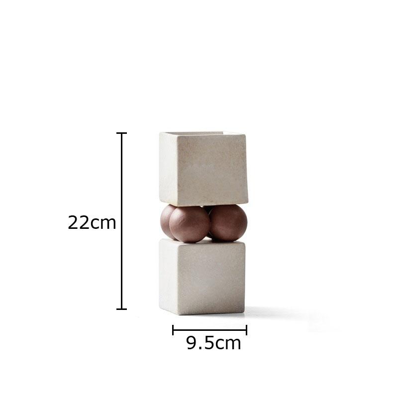 Square Cylinder Ceramic Vase Desk Decoration Artificial Flower Decorative Flowers Arrangement Floral Vases Room Aesthetic Decor
Square Cylinder Ceramic Vase Desk Decoration Artificial Flower Decorative Flowers Arrangement Floral Vases Room Aesthetic Decor
