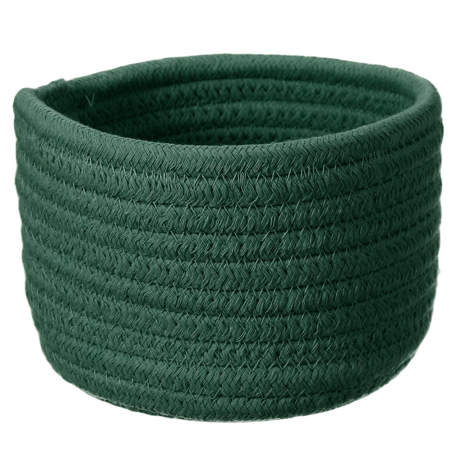 Uxcell Small Cotton Rope Woven Storage Basket Shelf Closet Storage Gift Woven Basket Cute Nursery Box Bin Decor Organization Bin 5.6x3.6inch зелений
Uxcell Small Cotton Rope Woven Storage Basket Shelf Closet Storage Gift Woven Basket Cute Nursery Box Bin Decor Organization Bin 5.6x3.6inch зелений