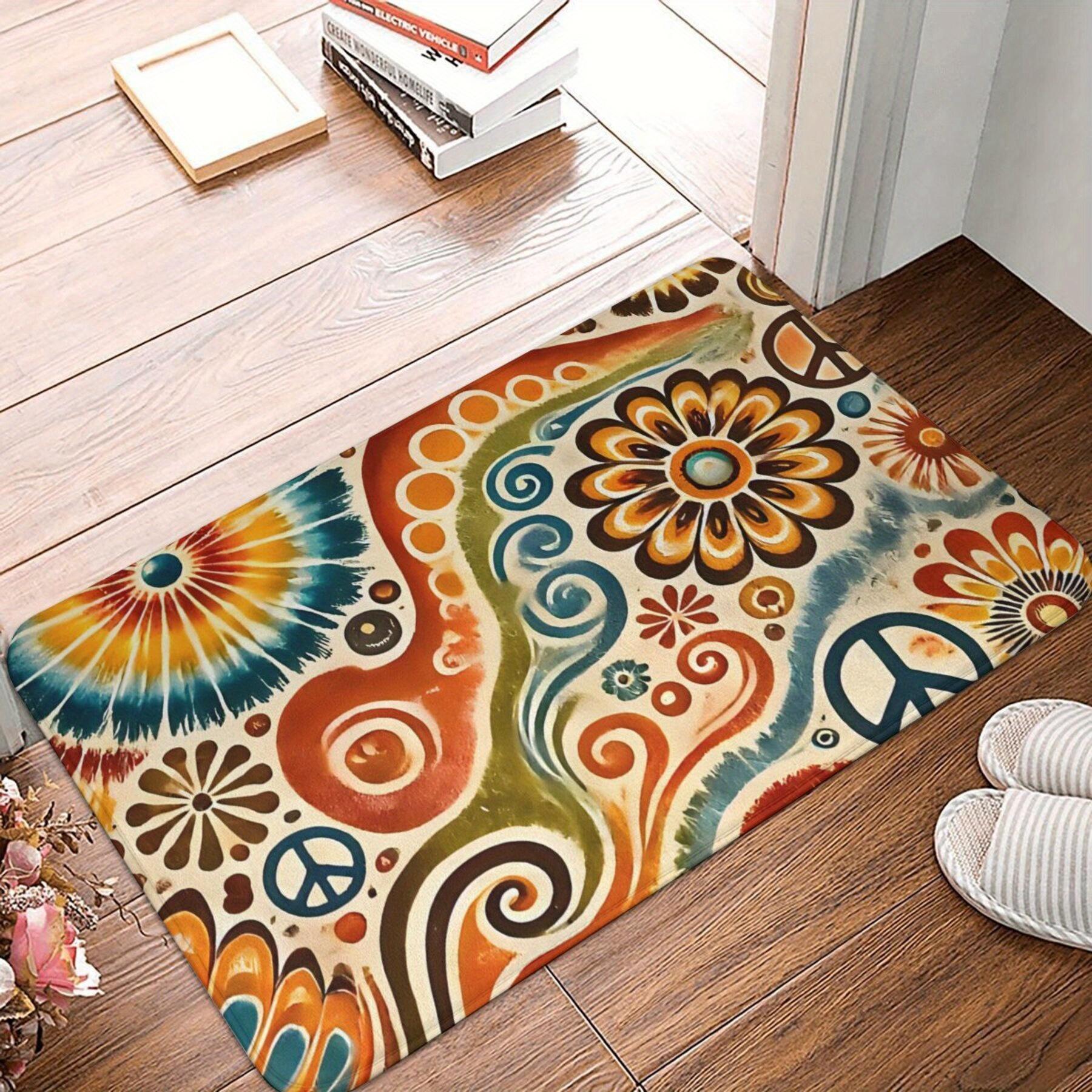 1pc Tie Dye Print Christmas Decorations Anti-Slip Doormat Bath Mat Hallway Carpet Welcome Rug Indoor Decor 40x60cm
1pc Tie Dye Print Christmas Decorations Anti-Slip Doormat Bath Mat Hallway Carpet Welcome Rug Indoor Decor 40x60cm