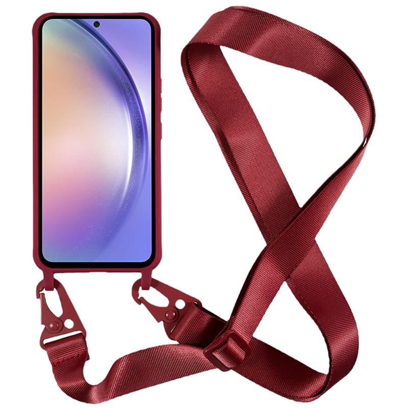 For Samsung Galaxy A54 5G Soft TPU Case Matte Finish Phone Protector with Wide Lanyard Dark Green
For Samsung Galaxy A54 5G Soft TPU Case Matte Finish Phone Protector with Wide Lanyard Dark Green