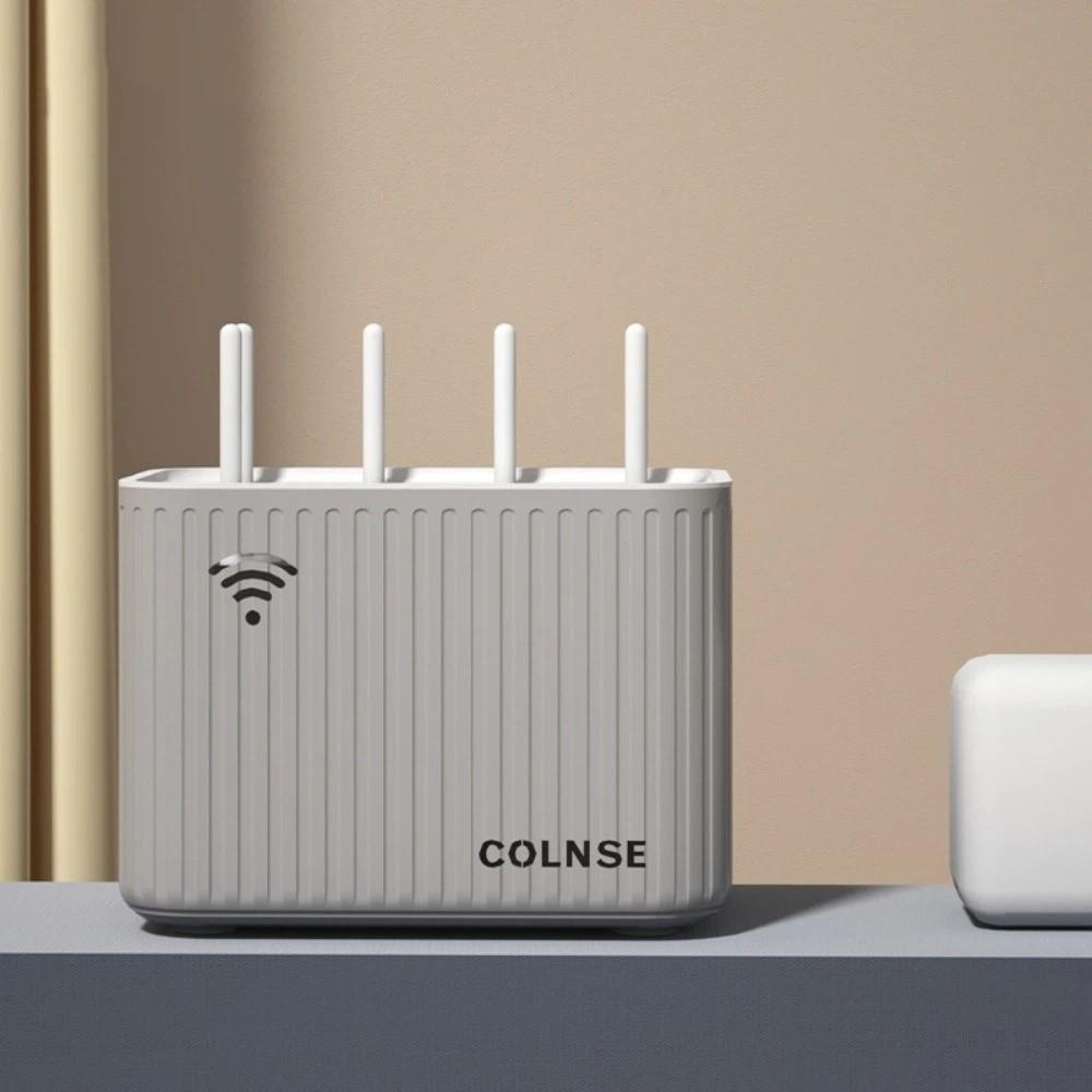 New Double-Layer Router Storage Box Wall-Mounted Plastic Wirel Box Holder No-Drilling Organizer Rack Home сірий
New Double-Layer Router Storage Box Wall-Mounted Plastic Wirel Box Holder No-Drilling Organizer Rack Home сірий