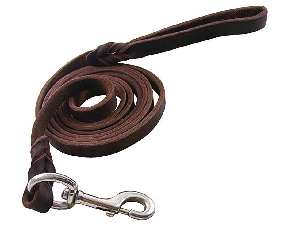 Rantow Handmade Braided Dog Walk 120 x Wide Strong Dog Lead Rope Leash, 1.2cm (Iron) коричневий
Rantow Handmade Braided Dog Walk 120 x Wide Strong Dog Lead Rope Leash, 1.2cm (Iron) коричневий