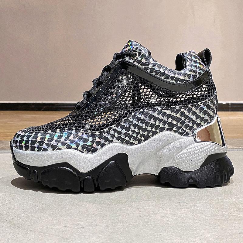 Summer Breathable Chunky Sneakers for Women Spring Gold Silver Mesh Woman Platform Vulcanize Shoes Thick Bottom Sandals 5cm 35
Summer Breathable Chunky Sneakers for Women Spring Gold Silver Mesh Woman Platform Vulcanize Shoes Thick Bottom Sandals 5cm 35