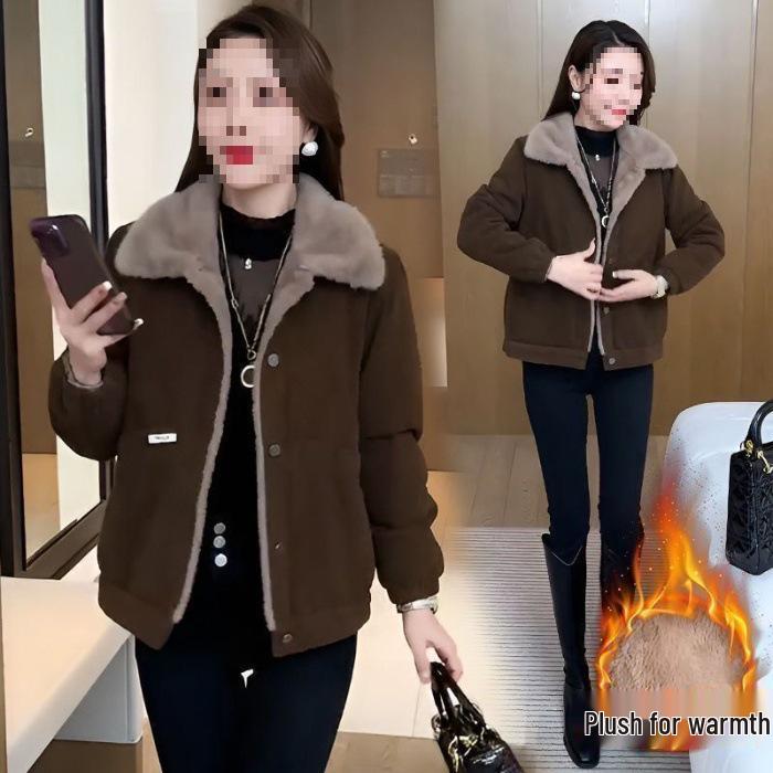 Women s Arctic Fleece-Lined Winter Coat: Warm, Thick, Versatile, Stylish, Slimming, Age-Defying, and Loose Fit for Moms. L кавовий
Women s Arctic Fleece-Lined Winter Coat: Warm, Thick, Versatile, Stylish, Slimming, Age-Defying, and Loose Fit for Moms. L кавовий