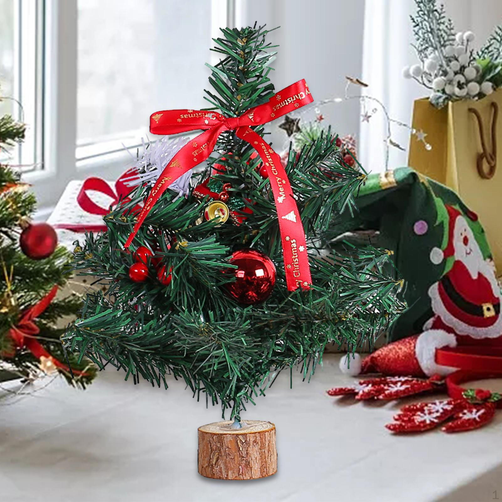 Tabletop Mini Christmas Trees Ornament with Wooden Base, Small Artificial Xmas Tree for
Tabletop Mini Christmas Trees Ornament with Wooden Base, Small Artificial Xmas Tree for