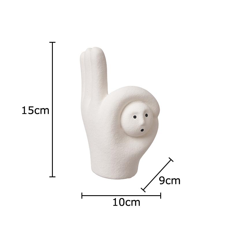 Funny Character Gestures Ceramic Statue Desk Decoration Abstract Artwork Ornaments Gestures Sculpture Room Aesthetic Decor
Funny Character Gestures Ceramic Statue Desk Decoration Abstract Artwork Ornaments Gestures Sculpture Room Aesthetic Decor