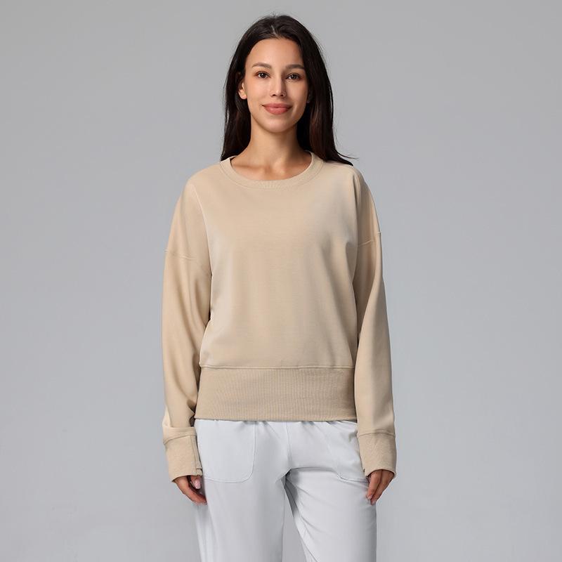 Warm Modal Fleece-Lined Crew Neck Yoga Wear 8/L
Warm Modal Fleece-Lined Crew Neck Yoga Wear 8/L