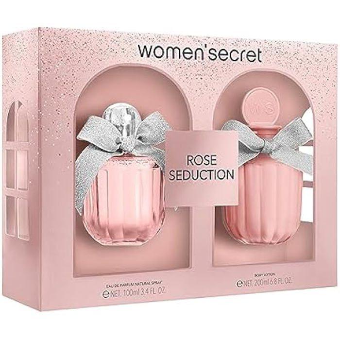 Women secret Rose Seduction Coffret Cadeau Femme de 2 Articles Comprenant une Eau de Parfum de 100ml et un Lait pour le Corps de
Women secret Rose Seduction Coffret Cadeau Femme de 2 Articles Comprenant une Eau de Parfum de 100ml et un Lait pour le Corps de