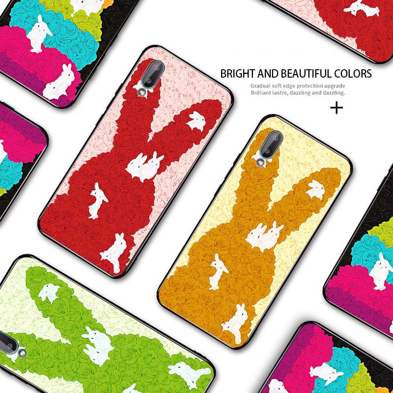 Дизайн чехла для телефона с мультяшными цветами и кроликами
Дизайн чехла для телефона с мультяшными цветами и кроликами