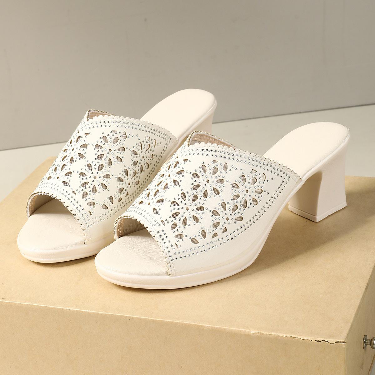 Летняя мода Нескользящие Удобные женские сандалии со стразами 41 белый
Летняя мода Нескользящие Удобные женские сандалии со стразами 41 белый