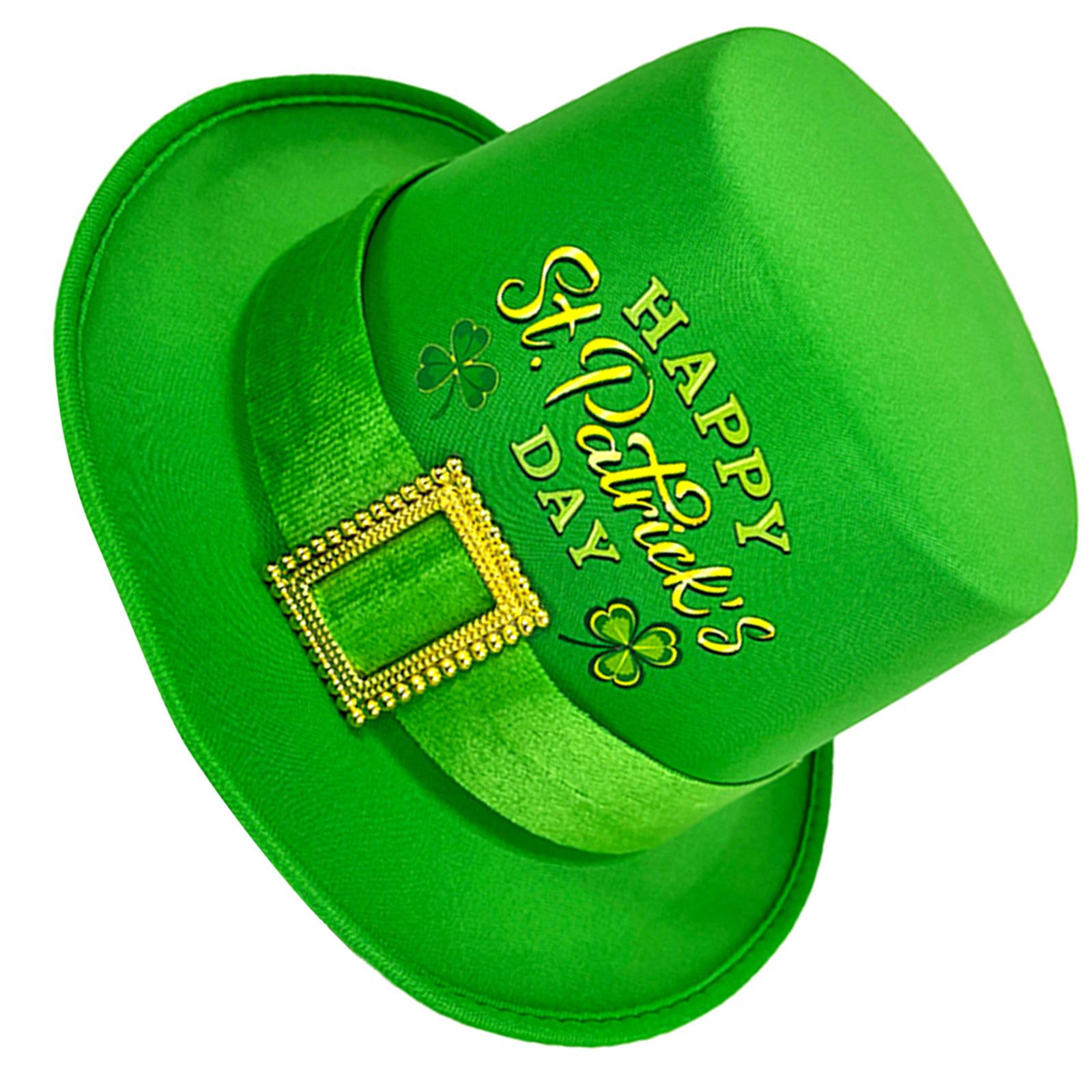 Green Clovers Hat for StPatrick Day Party Tall Hat Holiday Headwear Irish National Day Celebration Caps Festival Props Hat
Green Clovers Hat for StPatrick Day Party Tall Hat Holiday Headwear Irish National Day Celebration Caps Festival Props Hat