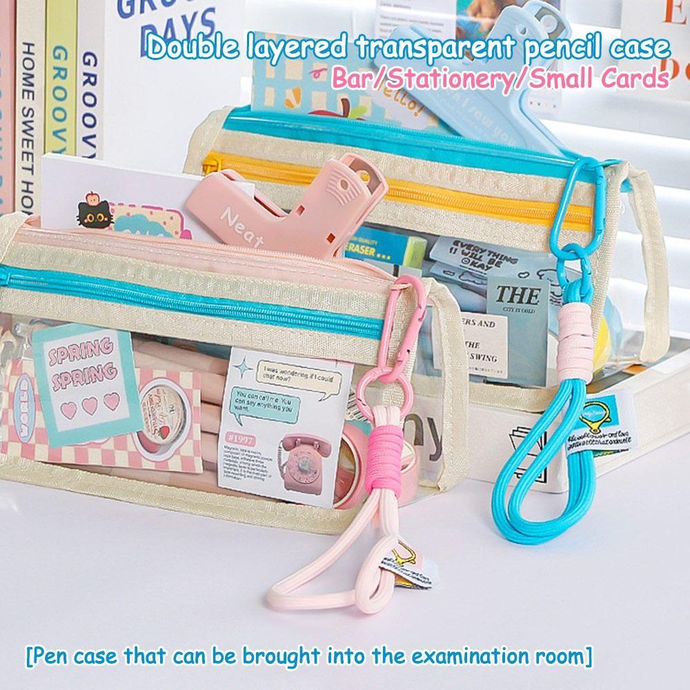 with Lanyard Pencil Case Large Capacity Triangle Pencil Bags Pen Bag School Office Supplies кавовий
with Lanyard Pencil Case Large Capacity Triangle Pencil Bags Pen Bag School Office Supplies кавовий