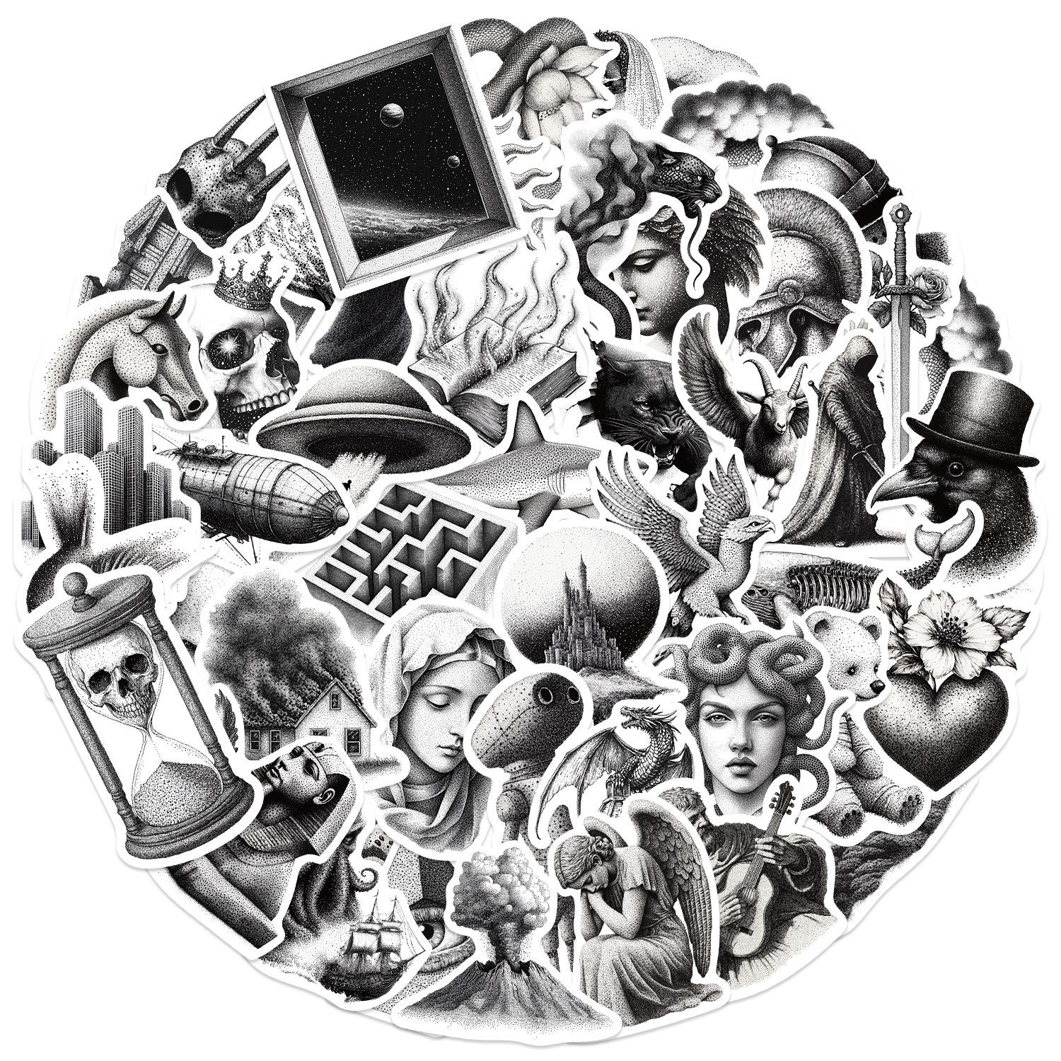 50 Ретро Наклеек с Текстурой Карандаша Украшают Гитарный Ноутбук Чемодан DIY Водонепроницаемые Наклейки
50 Ретро Наклеек с Текстурой Карандаша Украшают Гитарный Ноутбук Чемодан DIY Водонепроницаемые Наклейки