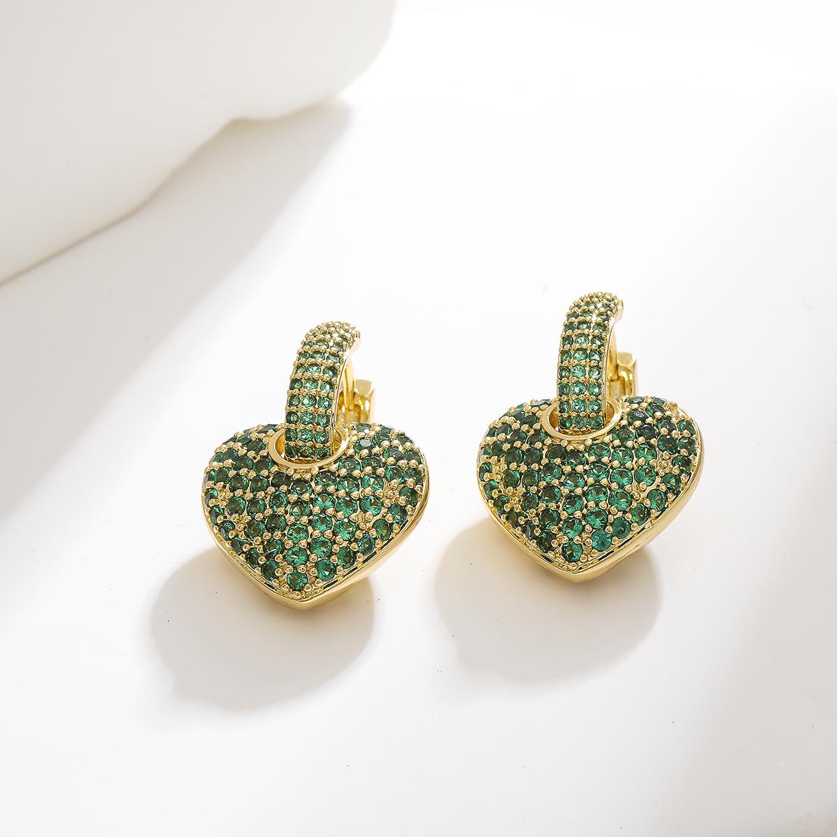 Европейские и американские ретро серьги-сердечки с цирконом - Красочные серьги-подвески для женщин
Европейские и американские ретро серьги-сердечки с цирконом - Красочные серьги-подвески для женщин